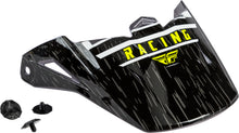 Load image into Gallery viewer, FLY RACING KINETIC K120 HELMET VISOR BLACK/WHITE/HI-VIS 73-88173