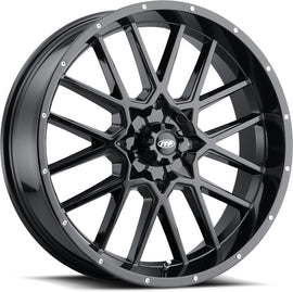 ITP HURRICANE BLACK 18X6.5 4/137 4 + 2.5 (+10MM) 1822515705B