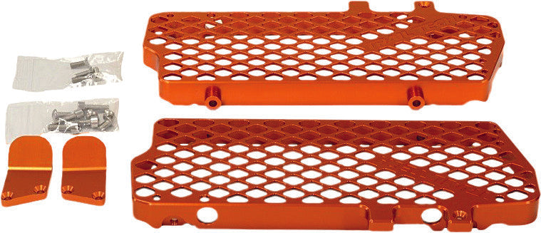 TRAIL TECH KTM RADIATOR GUARD ORG 0150-RB03