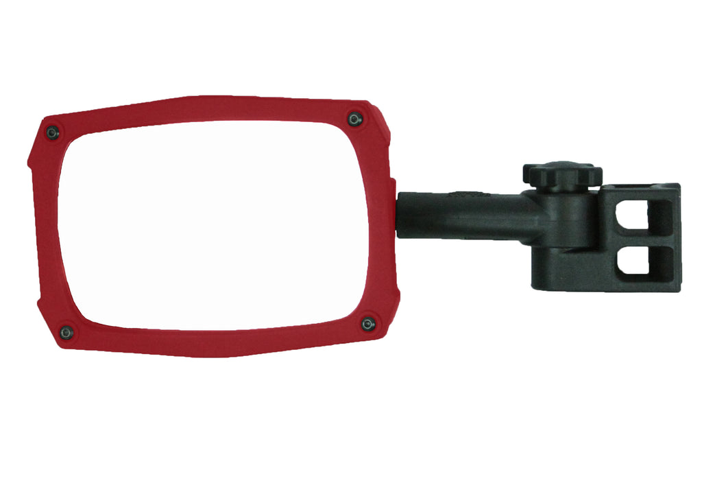 ATV TEK CLEARVIEW SIDE MIRROR RED REPLACEMENT FRAME UTV-RED