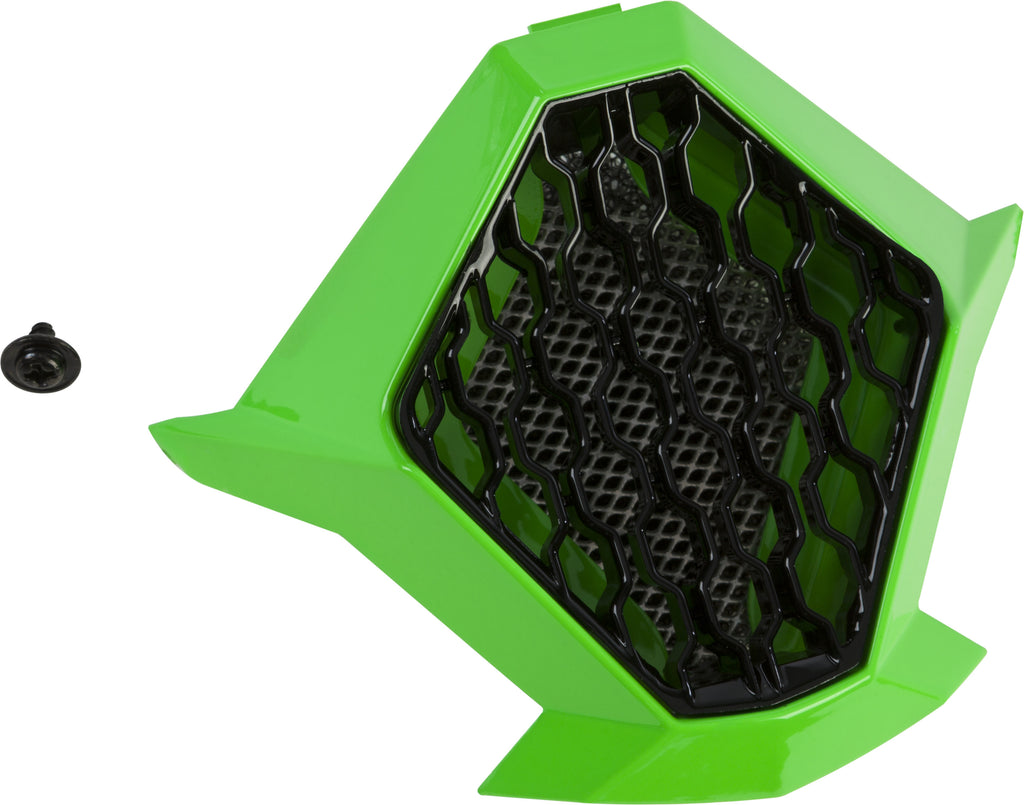 FLY RACING TOXIN EMBARGO HELMET MOUTHPIECE GREEN/BLACK 73-88072