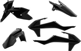 ACERBIS FULL PLASTIC KIT BLACK 2421070001-atv motorcycle utv parts accessories gear helmets jackets gloves pantsAll Terrain Depot