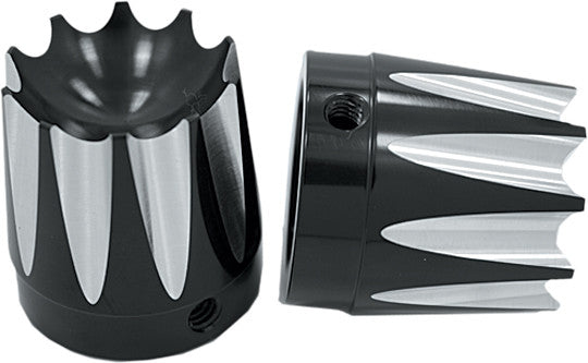 AVON AXLE NUT COVER EXCALIBUR BLACK 1" AXL-EX-ANO-atv motorcycle utv parts accessories gear helmets jackets gloves pantsAll Terrain Depot