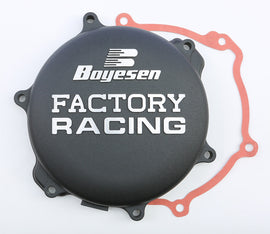 BOYESEN FACTORY RACING CLUTCH COVER BLACK CC-33B