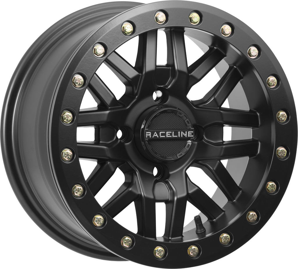 RACELINE RYNO BEADLOCK 4/110 15X10 5+5 BLACK A91B-51011-55