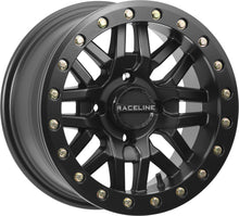 Load image into Gallery viewer, RACELINE RYNO BEADLOCK 4/156 15X10 5+5 BLACK A91B-51056-55