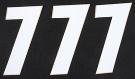 D'COR NUMBER 7 WHITE 6