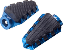 Load image into Gallery viewer, PUIG FOOTPEGS OFF ROAD BLUE 7319A