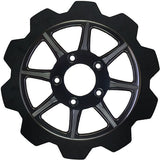 LYNDALL BRAKES HIGH CARBON STEEL PHOENIX REAR ROTOR BLACK 11.5