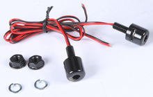 Load image into Gallery viewer, K&amp;S LIGHTED LICENSE PLATE BOLT BLACK 25-9160B-atv motorcycle utv parts accessories gear helmets jackets gloves pantsAll Terrain Depot