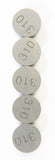 K&L VALVE SHIMS 3.10MMX13MM 5/PK 13-7701