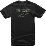 ALPINESTARS RIDE 2.0 CAMO TEE BLACK XL 1119-72006-10-XL
