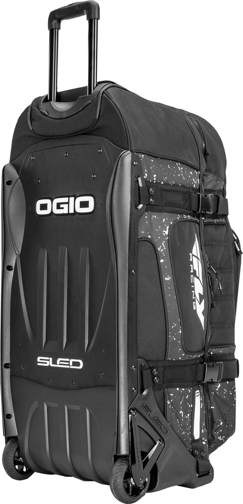 FLY RACING OGIO RIG 9800 BAG BLACK/WHITE 5918034OG