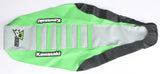 D'COR SEAT COVER GREEN/GREY W/RIBS 30-20-466