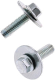 BOLT 8MM HEX HEAD FLANGE BOLT 6X1.0X20MM W/16MM WASHER 10/PK 024-11626