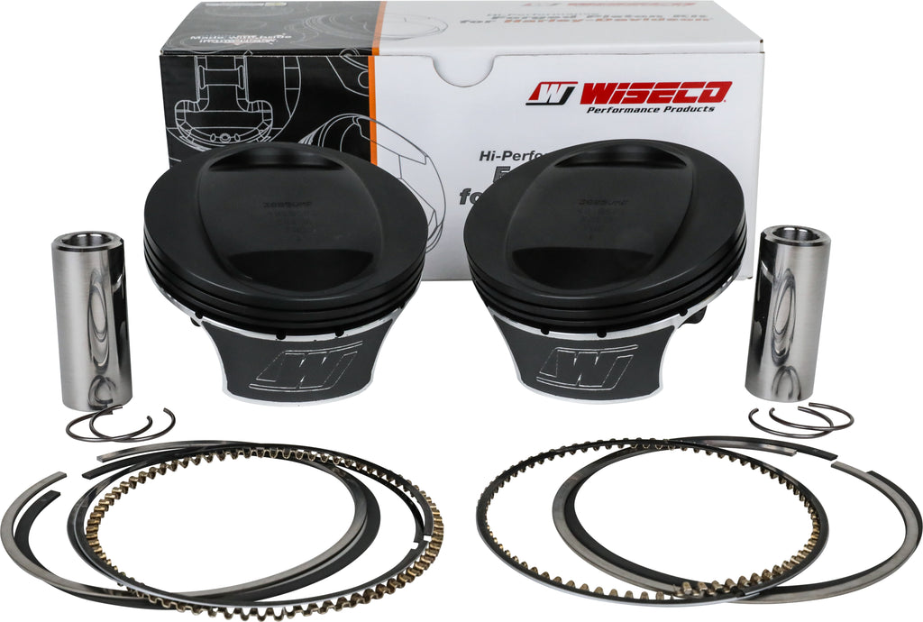 WISECO BLACK EDITION PISTON KIT TC 103 CID 9.6:1 K2790