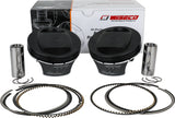 WISECO BLACK EDITION PISTON KIT TC 103 CID 9:1 +.010 K2789