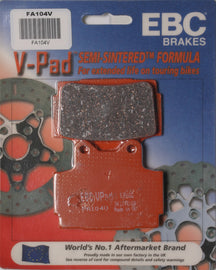 EBC BRAKE PADS V-SERIES FA104V-atv motorcycle utv parts accessories gear helmets jackets gloves pantsAll Terrain Depot