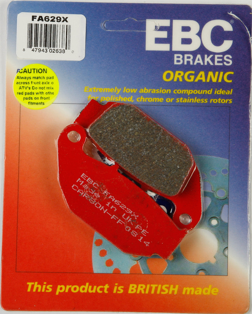 EBC BRAKE PADS FA629X-atv motorcycle utv parts accessories gear helmets jackets gloves pantsAll Terrain Depot