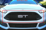 1 Piece Steel Main Grille for Ford Focus 2015-2018 - ST w/ LED Lit Acrylic