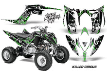 Load image into Gallery viewer, ATV Graphics Kit Decal Sticker Wrap For Yamaha Raptor 700R 2013-2018 CIRCUS GREEN-atv motorcycle utv parts accessories gear helmets jackets gloves pantsAll Terrain Depot