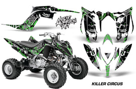 ATV Graphics Kit Decal Sticker Wrap For Yamaha Raptor 700R 2013-2018 CIRCUS GREEN-atv motorcycle utv parts accessories gear helmets jackets gloves pantsAll Terrain Depot