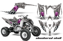 Load image into Gallery viewer, ATV Graphics Kit Decal Sticker Wrap For Yamaha Raptor 700R 2013-2018 CHECKERED PURPLE-atv motorcycle utv parts accessories gear helmets jackets gloves pantsAll Terrain Depot
