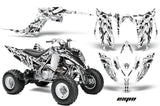 ATV Graphics Kit Decal Sticker Wrap For Yamaha Raptor 700R 2013-2018 EXPO SILVER