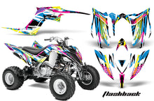 Load image into Gallery viewer, ATV Graphics Kit Decal Sticker Wrap For Yamaha Raptor 700R 2013-2018 FLASHBACK-atv motorcycle utv parts accessories gear helmets jackets gloves pantsAll Terrain Depot