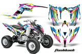 ATV Graphics Kit Decal Sticker Wrap For Yamaha Raptor 700R 2013-2018 FLASHBACK