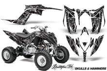 Load image into Gallery viewer, ATV Graphics Kit Decal Sticker Wrap For Yamaha Raptor 700R 2013-2018 HISH SILVER-atv motorcycle utv parts accessories gear helmets jackets gloves pantsAll Terrain Depot