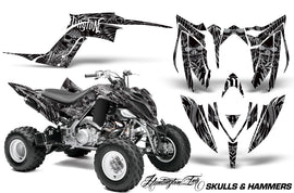 ATV Graphics Kit Decal Sticker Wrap For Yamaha Raptor 700R 2013-2018 HISH SILVER-atv motorcycle utv parts accessories gear helmets jackets gloves pantsAll Terrain Depot