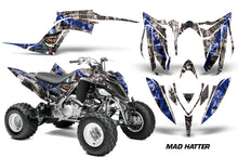 Load image into Gallery viewer, ATV Graphics Kit Decal Sticker Wrap For Yamaha Raptor 700R 2013-2018 HATTER SILVER BLUE-atv motorcycle utv parts accessories gear helmets jackets gloves pantsAll Terrain Depot