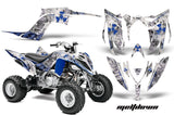 ATV Graphics Kit Decal Sticker Wrap For Yamaha Raptor 700R 2013-2018 MELTDOWN BLUE WHITE