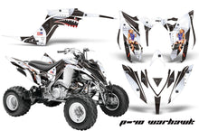Load image into Gallery viewer, ATV Graphics Kit Decal Sticker Wrap For Yamaha Raptor 700R 2013-2018 WARHAWK WHITE-atv motorcycle utv parts accessories gear helmets jackets gloves pantsAll Terrain Depot