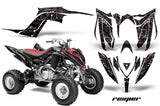 ATV Graphics Kit Decal Sticker Wrap For Yamaha Raptor 700R 2013-2018 REAPER BLACK