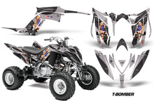 Load image into Gallery viewer, ATV Graphics Kit Decal Sticker Wrap For Yamaha Raptor 700R 2013-2018 TBOMBER BLACK-atv motorcycle utv parts accessories gear helmets jackets gloves pantsAll Terrain Depot