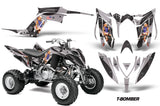 ATV Graphics Kit Decal Sticker Wrap For Yamaha Raptor 700R 2013-2018 TBOMBER BLACK