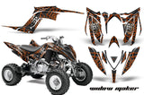 ATV Graphics Kit Decal Sticker Wrap For Yamaha Raptor 700R 2013-2018 WIDOW ORANGE BLACK