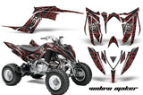 ATV Graphics Kit Decal Sticker Wrap For Yamaha Raptor 700R 2013-2018 WIDOW RED BLACK