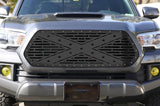 1 Piece Steel Grille for Toyota Tacoma 2016-2017 - REBEL YELL