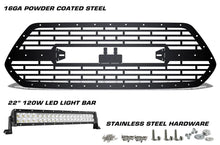Load image into Gallery viewer, 1 Piece Steel Grille for Toyota Tacoma 2016-2017 BRICKS WITH LED LIGHT BAR-atv motorcycle utv parts accessories gear helmets jackets gloves pantsAll Terrain Depot