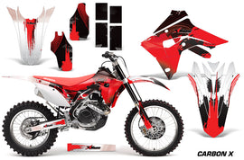 Dirt Bike Graphics Decal Sticker Wrap For Honda CRF450R CRF450RX 2017+ CARBONX RED-atv motorcycle utv parts accessories gear helmets jackets gloves pantsAll Terrain Depot
