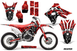 Dirt Bike Graphics Decal Sticker Wrap For Honda CRF450R CRF450RX 2017+ REAPER RED
