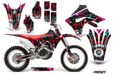 Dirt Bike Graphics Decal Sticker Wrap For Honda CRF450R CRF450RX 2017+ FRENZY RED