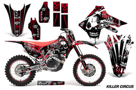 Graphics Decal Sticker Wrap + # Plates For Honda CRF450R CRF450RX 2017+ KILLER CIRCUS RED-atv motorcycle utv parts accessories gear helmets jackets gloves pantsAll Terrain Depot