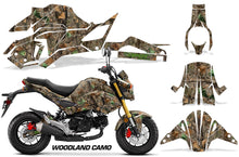 Load image into Gallery viewer, Street Bike Decal Graphic Kit Sticker Wrap For Honda GROM125 2017-2018 WOODLAND CAMO-atv motorcycle utv parts accessories gear helmets jackets gloves pantsAll Terrain Depot