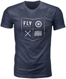 FLY RACING YOUTH FLY ALL THINGS MOTO TEE MIDNIGHT NAVY YS 352-1208YS