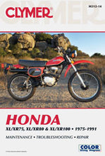 Load image into Gallery viewer, CLYMER REPAIR MANUAL HON XR/XL75-100 CM312-14-atv motorcycle utv parts accessories gear helmets jackets gloves pantsAll Terrain Depot