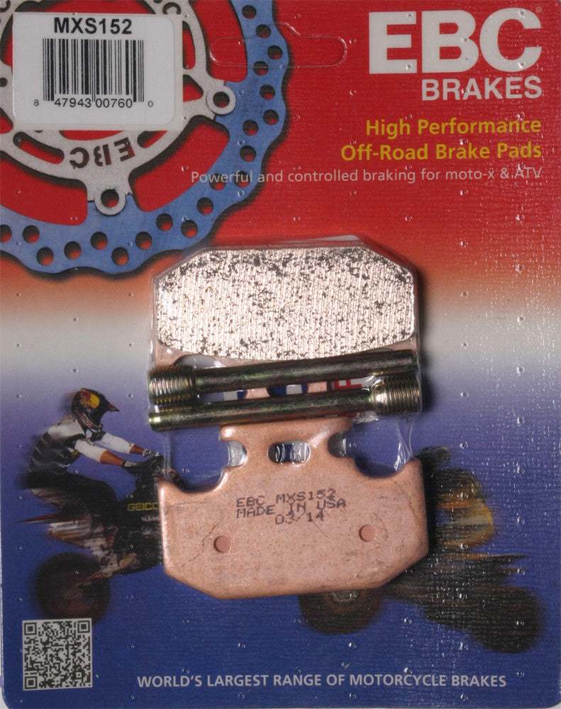 EBC BRAKE PADS MXS152-atv motorcycle utv parts accessories gear helmets jackets gloves pantsAll Terrain Depot